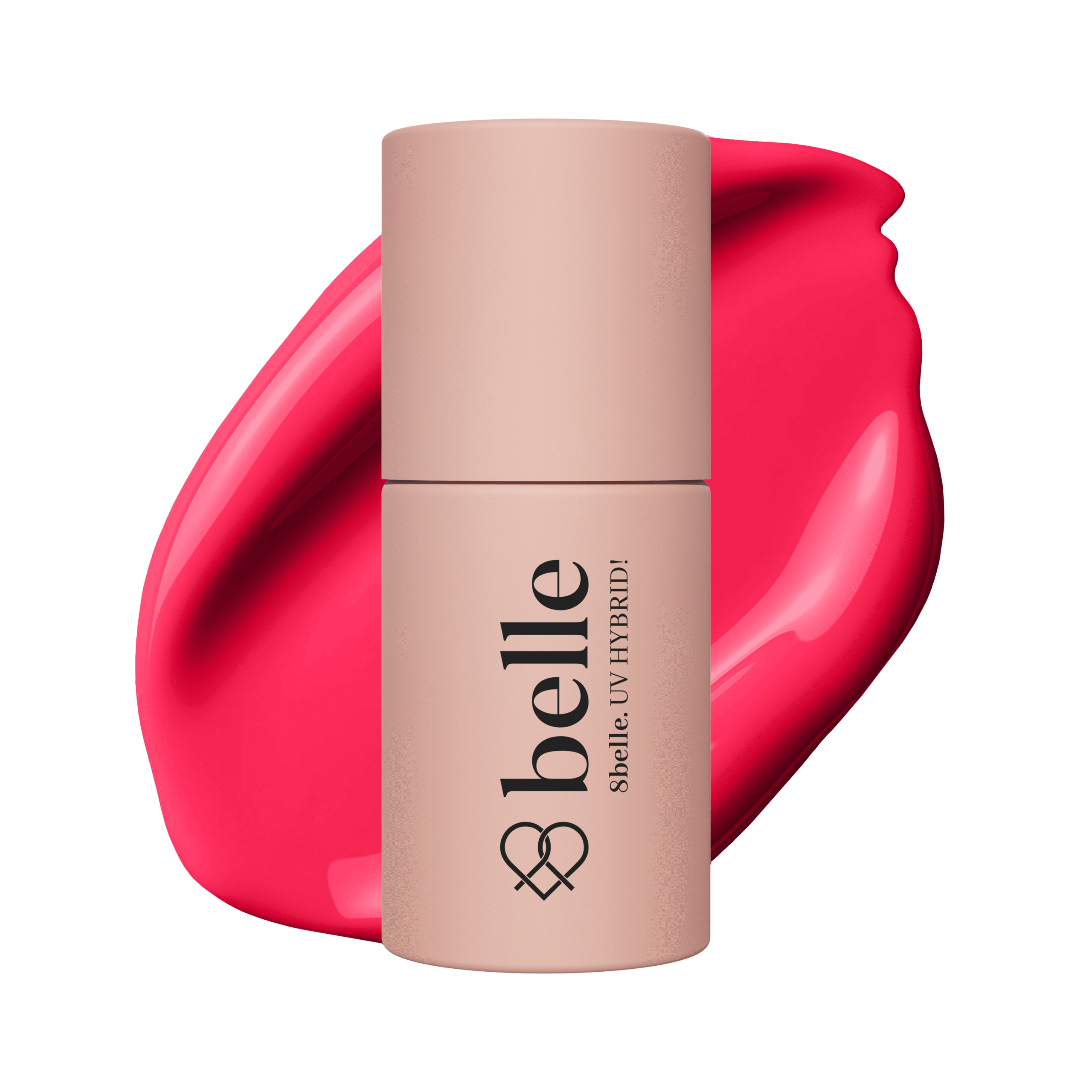 8belle Gel Nail Polish - 026 Flamingo | HEMA-Free, Soak-Off UV/LED