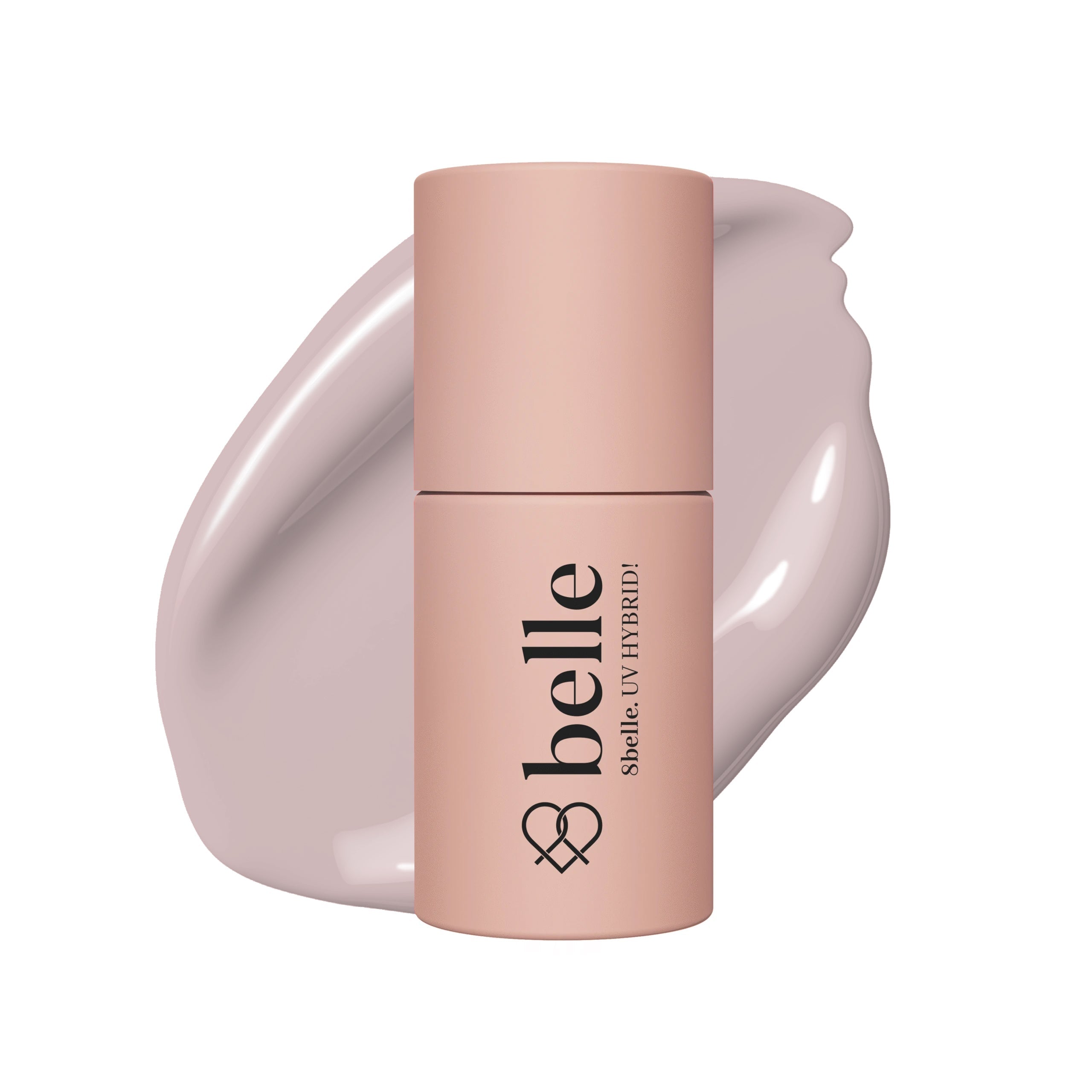 8belle Gel Nail Polish - 049 Milky Tea Ton | HEMA-Free, Soak-Off UV/LED