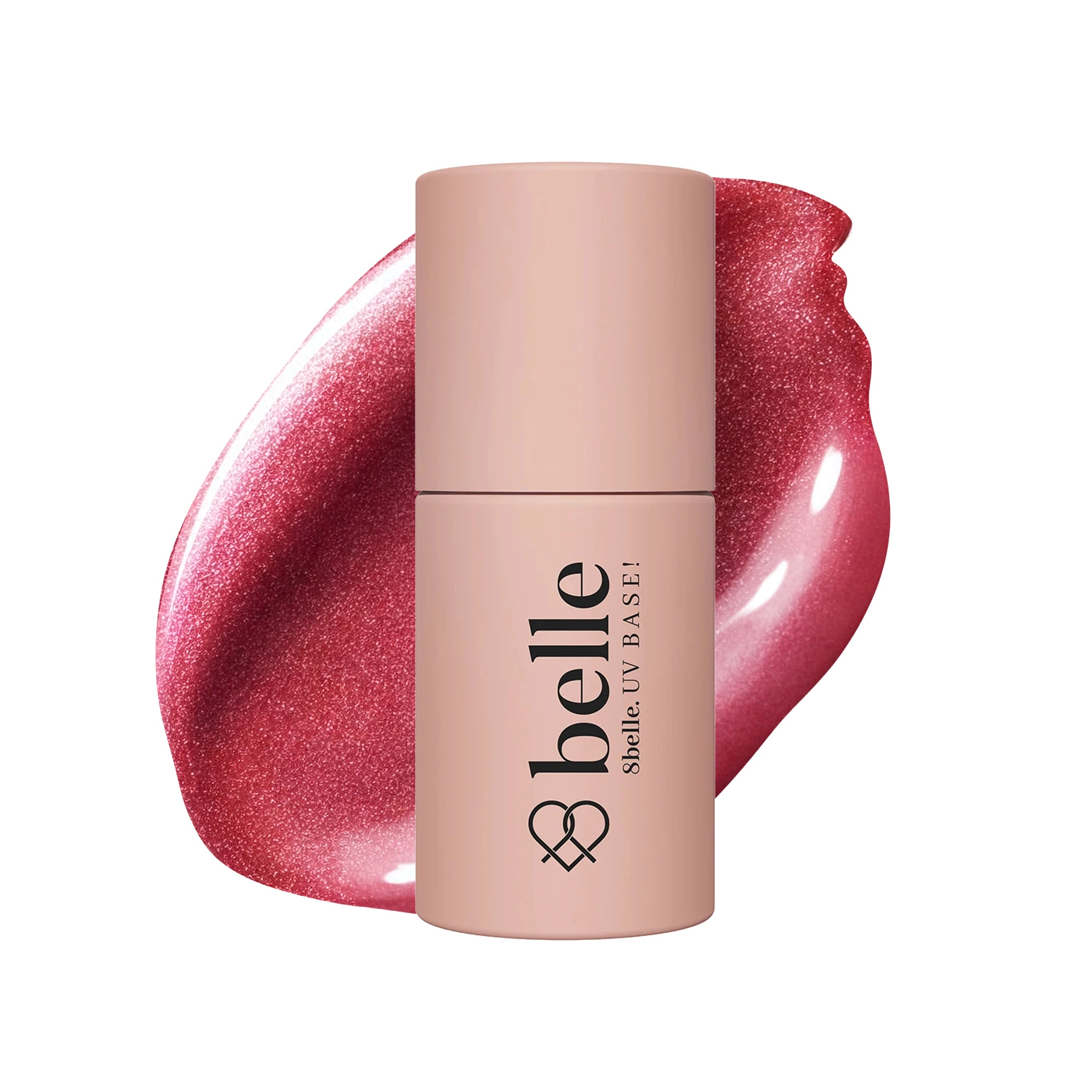8belle Gel Nail Polish - 060 Rose Amulet Cat Eye | Magnetic 3D Shimmer, TPO & HEMA-Free