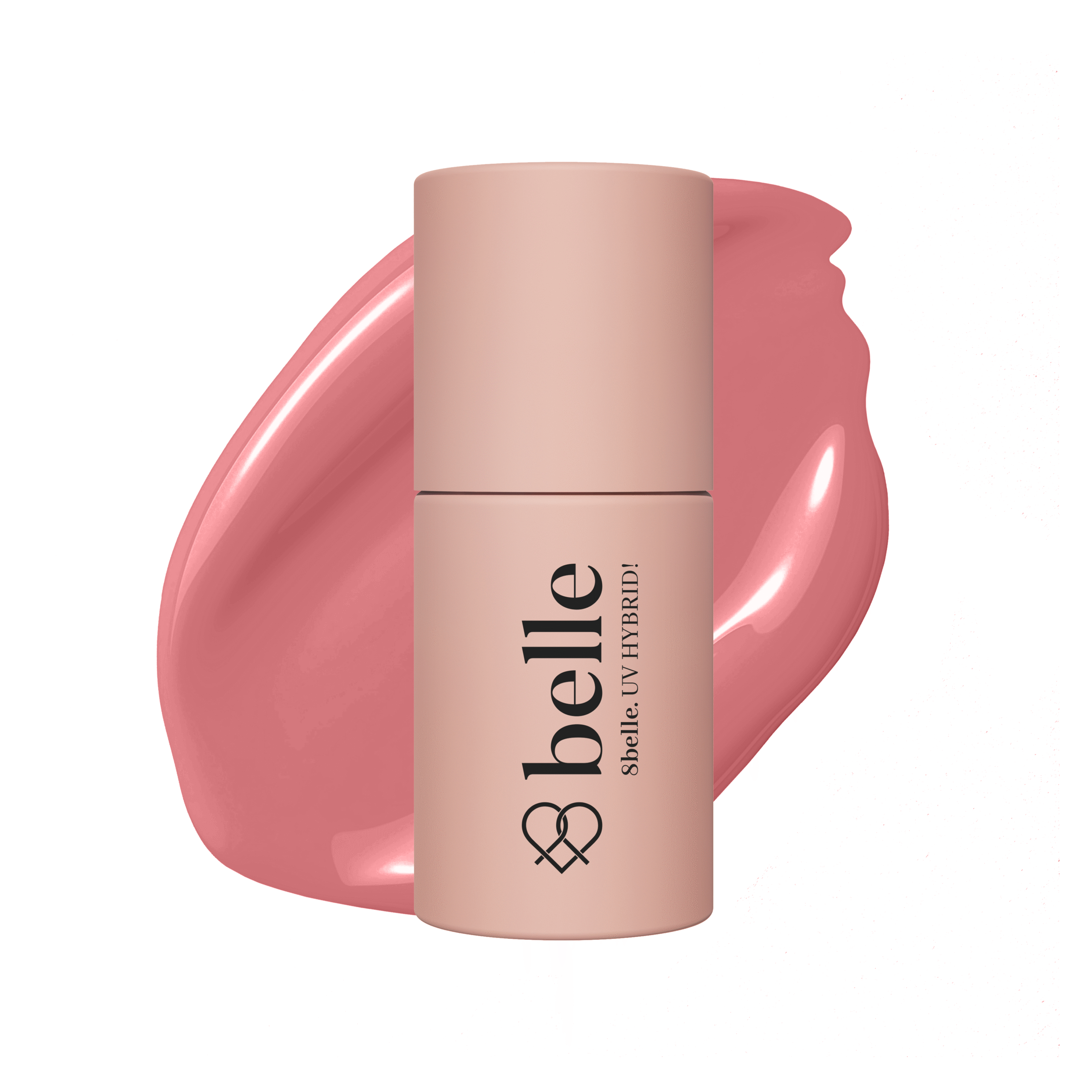 8belle Gel Nail Polish - 018 Mauve Beauty | HEMA-Free, Soak-Off UV/LED