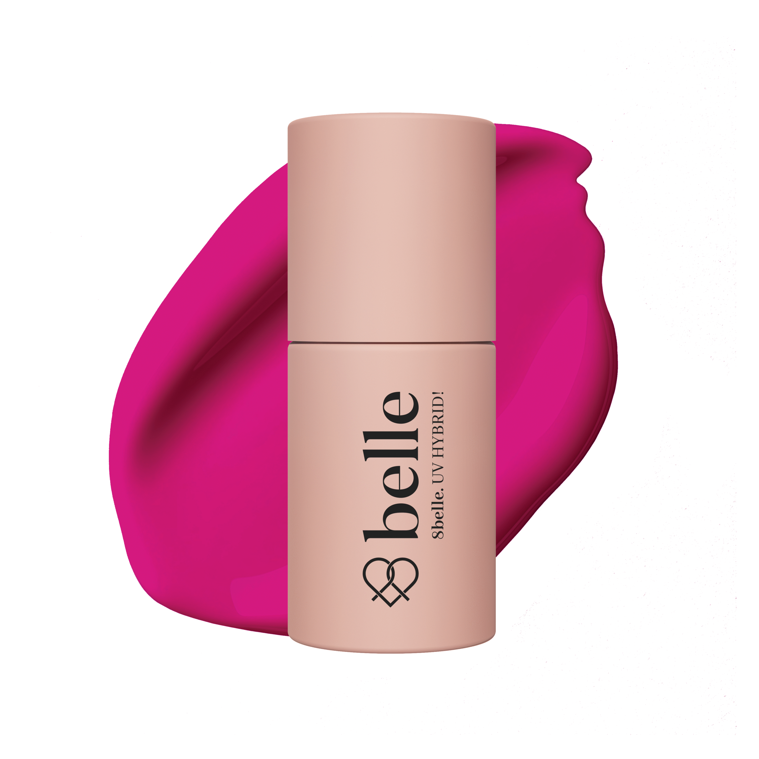 8belle Gel Nail Polish - 033 Neon Orchid | HEMA-Free, Soak-Off UV/LED