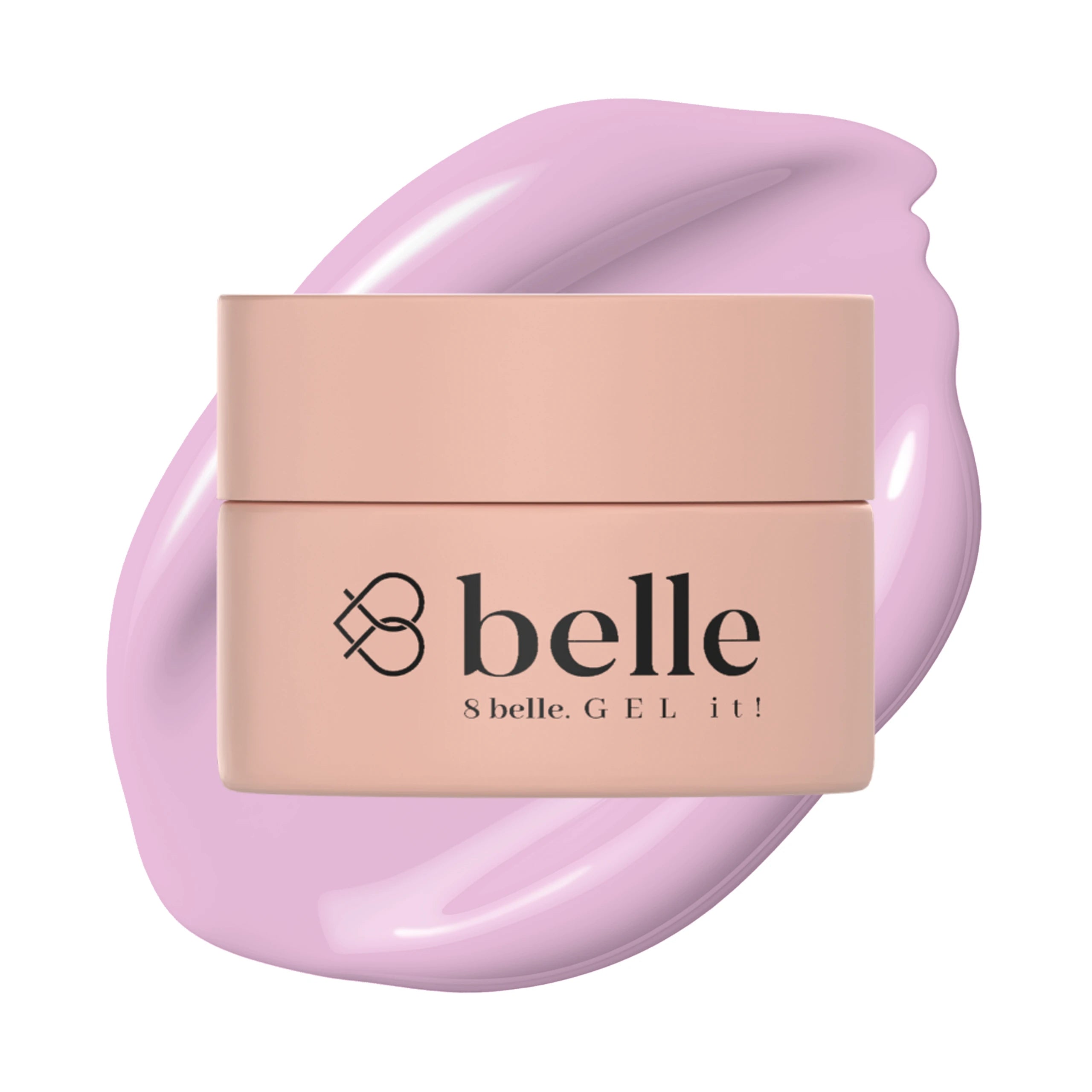 8belle Expert Graphene Rose Essence Builder Gel | Professional Nail Sculpting Gel 1.8 oz