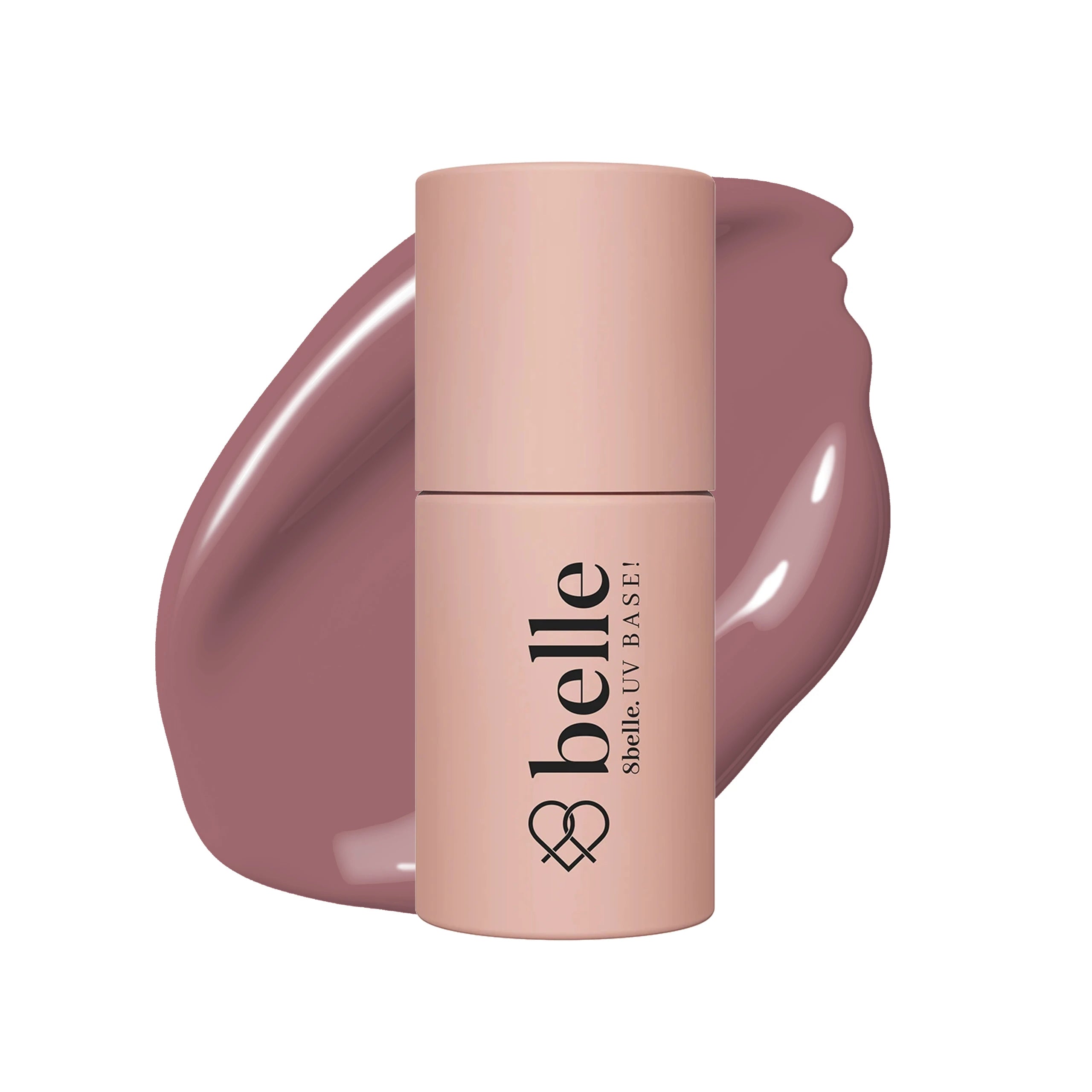 8belle Gel BASE Coat - Expert Grafen Nude | HEMA-Free, Soak-Off UV/LED